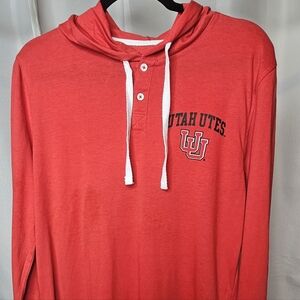 Rivalry Threads Red Long Sleeve Univ. Of Utah Tee